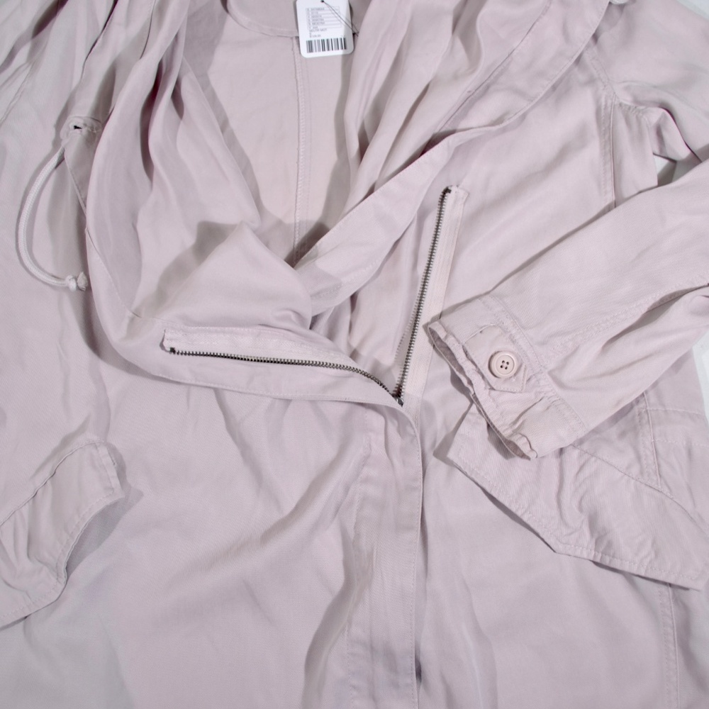 NWT SILENCE + NOISE WAYLIN ASYMMETRICAL PARKA, SMALL - Picture 10 of 16